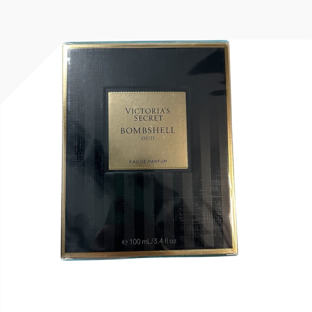 NEW! Victoria's Secret Bombshell Oud Women 3.4oz Black Gold Spray